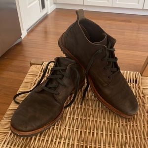 Timberland Boot Company leather lace up short boots